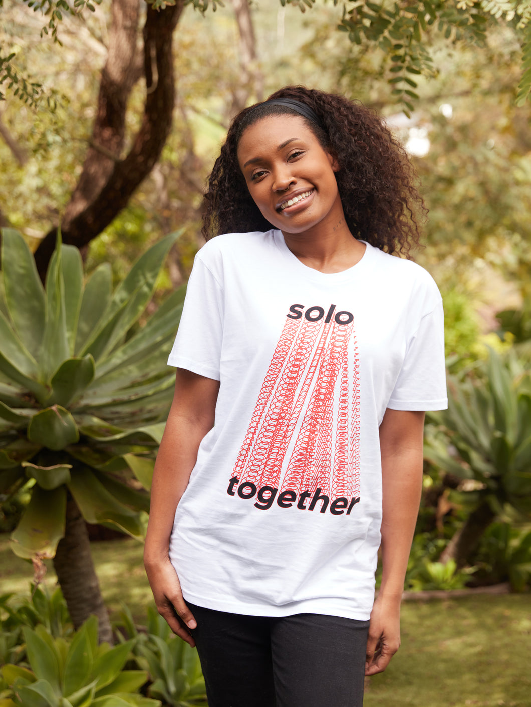 #solotogether White T-Shirt