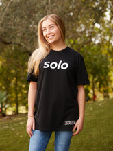 Load image into Gallery viewer, #solotogether Black T-Shirt
