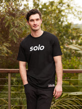 Load image into Gallery viewer, #solotogether Black T-Shirt
