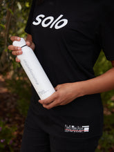 Load image into Gallery viewer, #solotogether Water Bottle White
